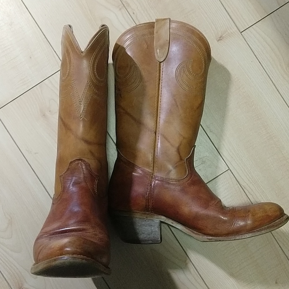 Leather Cowboy boots